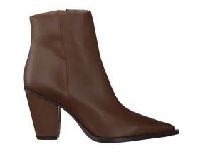 Albano boots met hak cognac