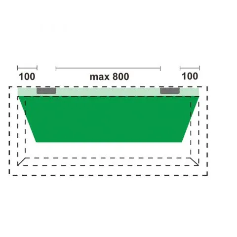 AXA SMART VEILIGHEIDSSCHARNIER EASYFIX SKG3  89 X 150MM