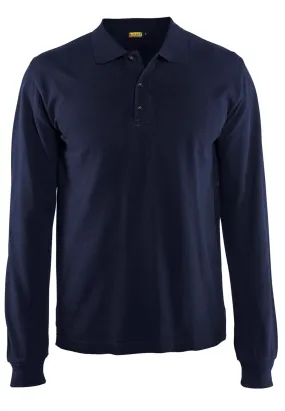 Blaklader 3388 Werkpolo Lange Mouw Marineblauw
