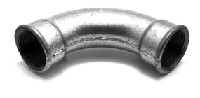 Bocht 90° 2½" verzinkt bin/bin