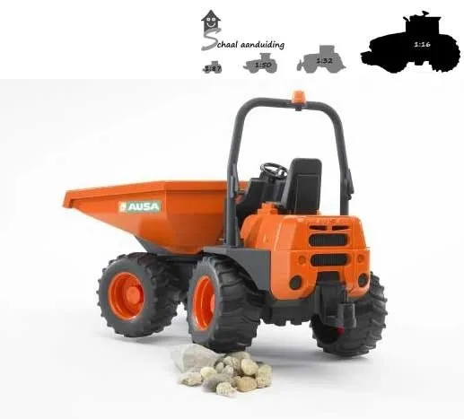 Bruder AUSA minidumper (schaal 1:16)