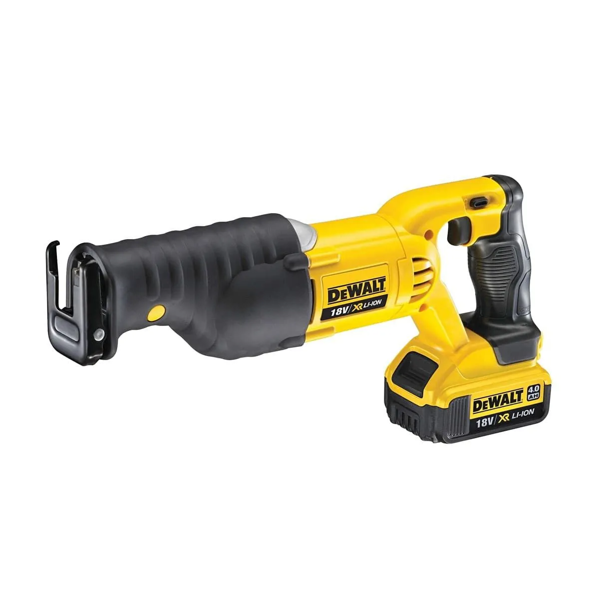 DeWALT DCS380M2 accu reciprozaag 18V 4,0Ah + koffer