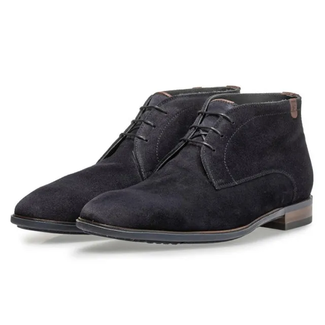 FLORIS VAN BOMMEL SFM50121 GEKLEDE SCHOENEN BLAUW