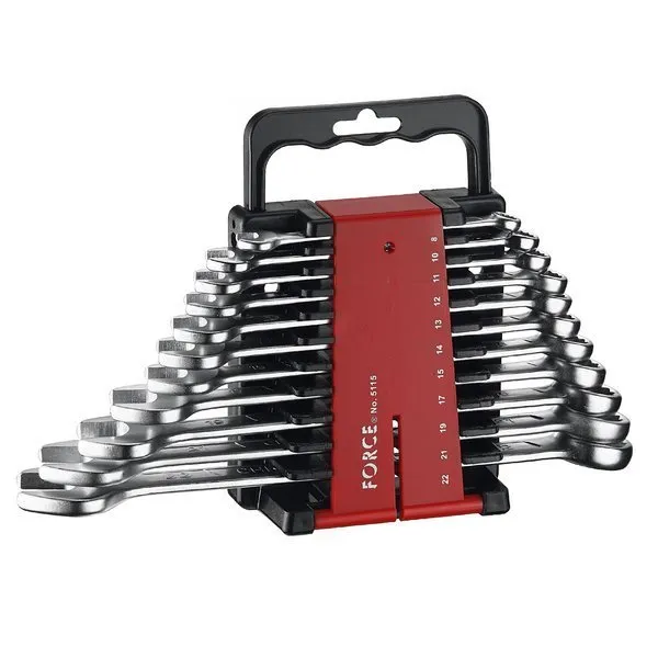 FORCE 5115S Steekringsleutelset SAE 11 delig