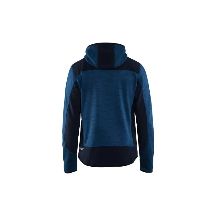 Gebreid vest met softshell Blaklader 4930 hooded