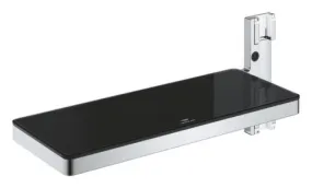 Grohe Rainshower Aqua EasyReach zeepschaal. zwart chroom