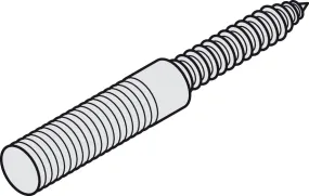 Houtdraadschroef, M8, model 05 0316 00840 5000, FSB, staal