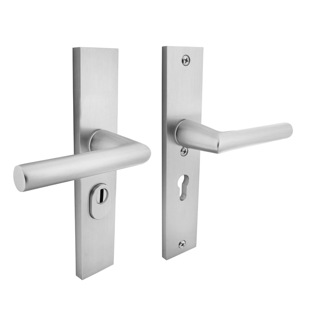 Intersteel SKG3 Veiligheidsbeslag Rechthoekig Kruk/Kruk Geveerd PC55mm Met UTB Aluminium