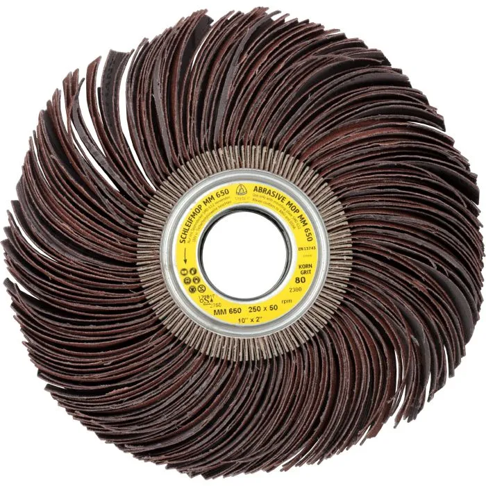 KLINGSPOR  MM 650  SCHUURWIEL MET ASGAT  250 X 50 X 43,1MM  K150