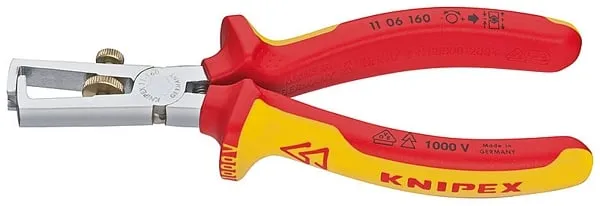 Knipex Afstriptang + veer comfort 160 mm VDE – 1106160