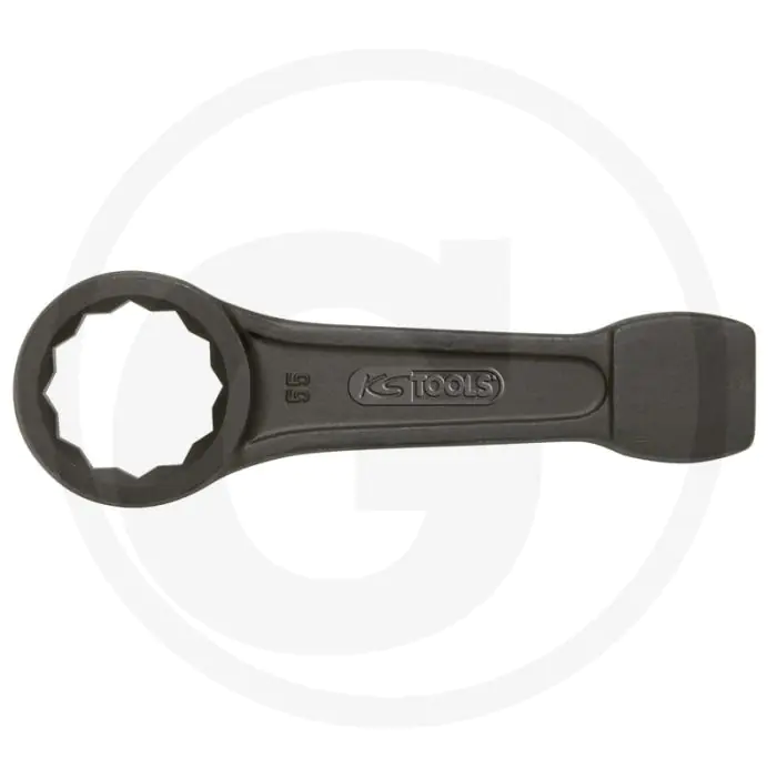 Ks tools schlag-ringschlüssel, 63mm - flanktraction-profil, din 7444, mit schlagkante