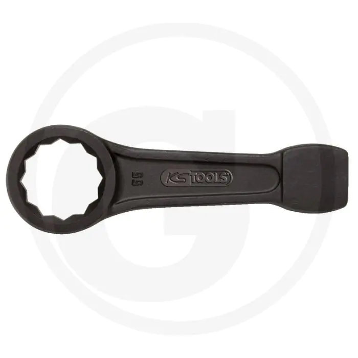 Ks tools slag-ringsleutel, 2.7/8" met flanktraction-profil