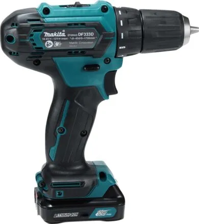 MAKITA  12V DRAADLOZE ACCUBOORSCHROEVENDRAAIER  DF333DSAL1