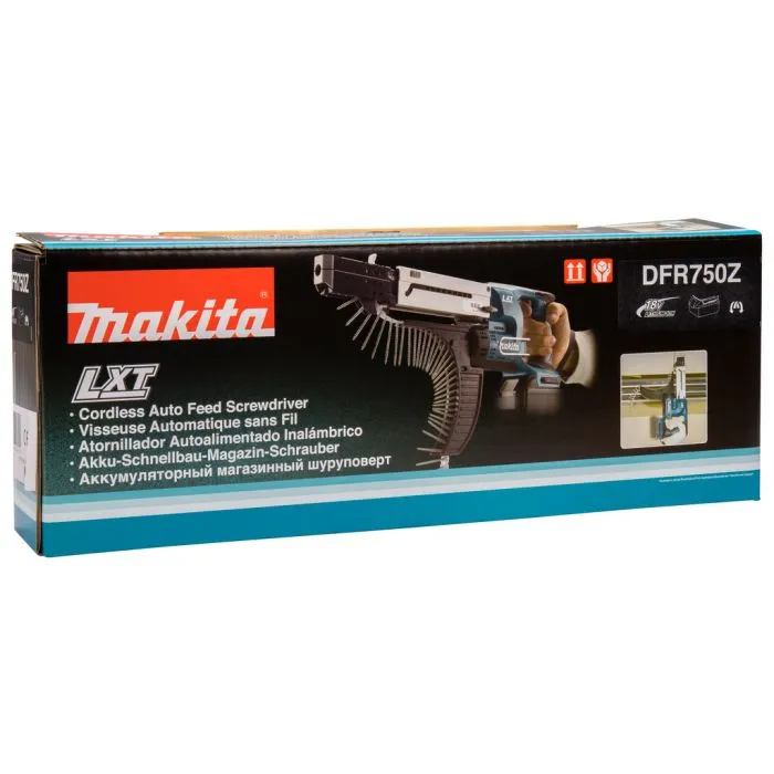 Makita DFR750Z 18 V Schroefautomaat