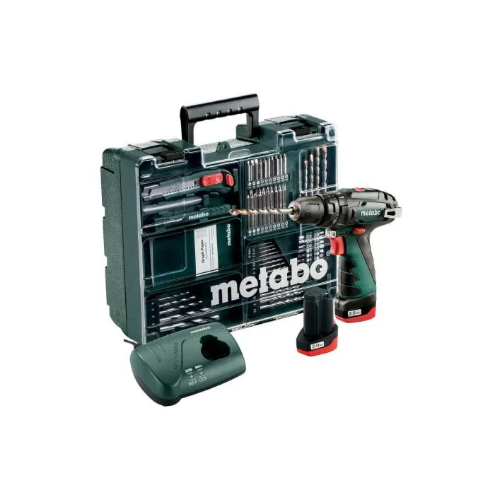 Metabo PowerMaxx SB Mobile Workshop 10,8V Klopboormachine met toebehoren