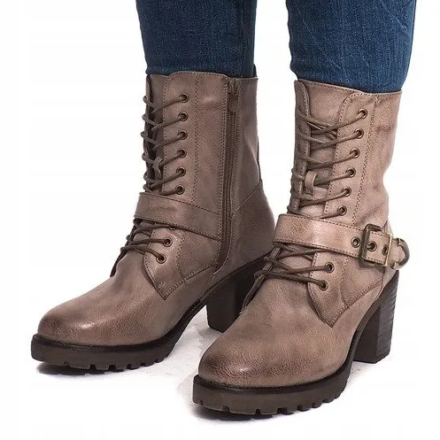 Militaire warme laarzen S167 Khaki veelkleurig groente