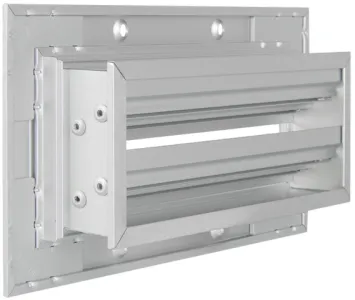Nedco gevelrooster alum. 170 x 70 mm F1 geanod.