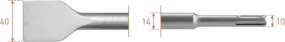 ROTEC Sds-Plus Spadebeitel, 40X250 - p/st