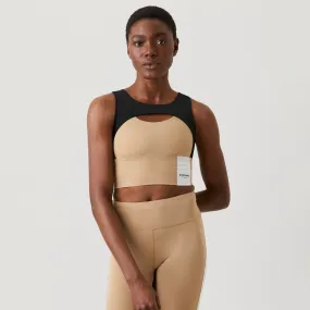 Tanktop Björn Borg Women Overlap Crop Top STHLM Cornstalk