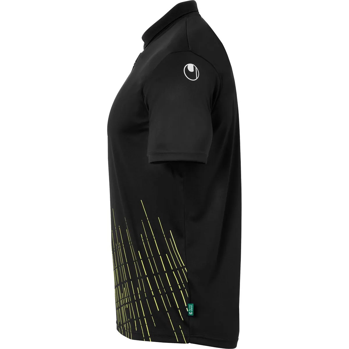 UHLSPORT SCORE 26 POLO KINDEREN  ZWART / GEEL