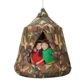 VEVOR Hanggrot Hangende tent met een capaciteit van 150 kg voor gebruik binnen en buiten Hangtas Sensorische schommelstoel met L