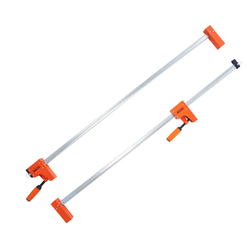VEVOR HOUTBEWERKINGSSTAAFKLEMMEN 2PACK PARALLELLE KLEMMENSET 50" FKLEM MET EEN BELASTINGSLIMIET VAN 500 KG UNIFORME DRUK 