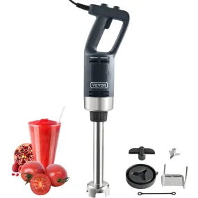 VEVOR Puree Blender Elektrische staafmixer 750 W, krachtige blender Verstelbare snelheden, roestvrijstalen multifunctionele staa